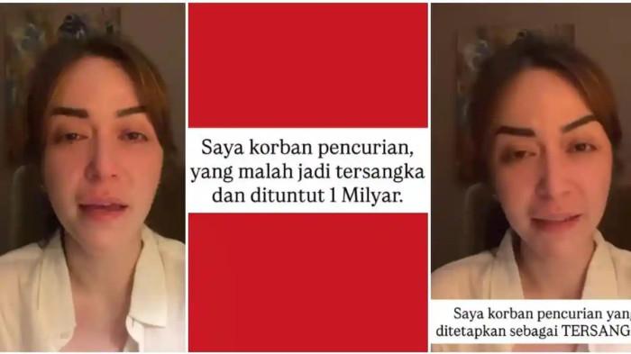 JADI TERSANGKA - Viral di medsos Nabilah O’Brien terkait insiden di restoran miliknya, Bibi Kelinci Kopitiam, Jakarta Selatan. Nabilah jadi tersangka karena mengungkah CCTV pencurian. Dia mengaku selama lima bulan memilih diam karena merasa takut
