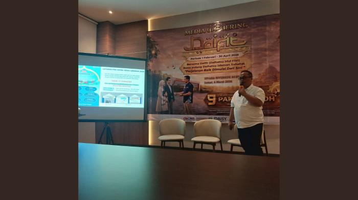 Kepala Bengkel Astra Daihatsu Yogyakarta, Widiyanto, menyampaikan penawaran-penawaran menarik yang dihadirkan Astra Daihatsu selama Ramadan hingga Lebaran 2026