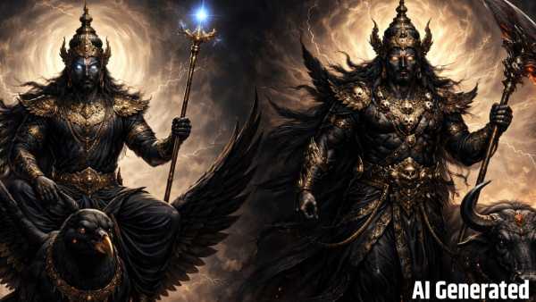 Shani Dev Aur Yamraj: Why do Shani and Yam, the giver of good deeds, wear only black clothes, what is the significance of this color?