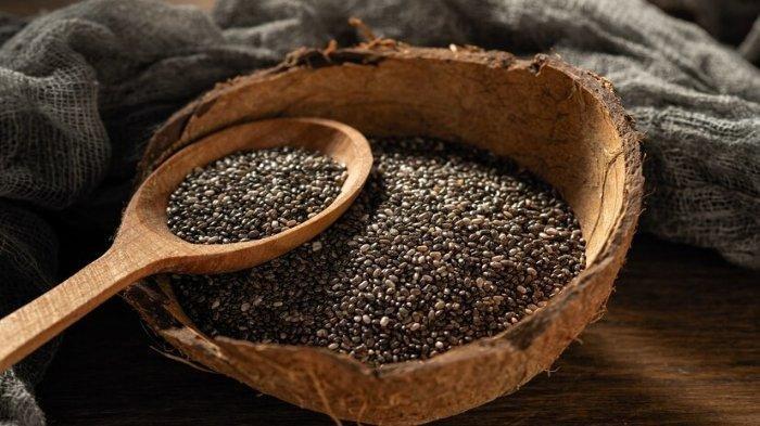 Ilustrasi biji chia yang bagus untuk kesehatan jantung dan penderita diabetes (freepik.com)