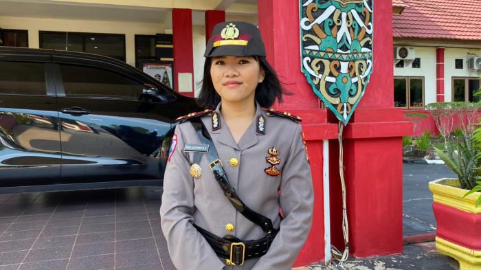 KASATLANTAS POLRES NUNUKAN - Kasatlantas Polres Nunukan yang baru Iptu Dhea Gustri Widya.