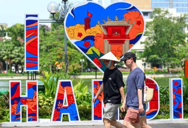 Nắng nóng ở Hà Nội tháng 6/2025. Ảnh: Giang Huy