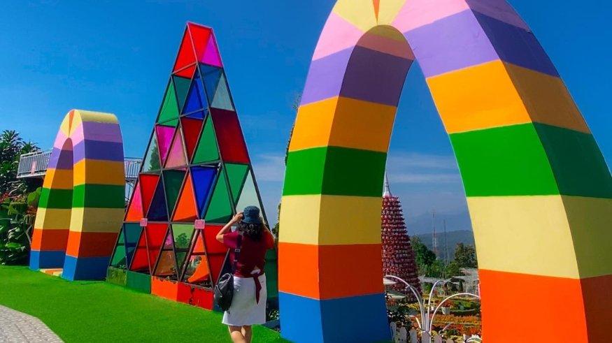 Taman Bunga Celosia, tempat wisata hits di Bandungan Semarang.