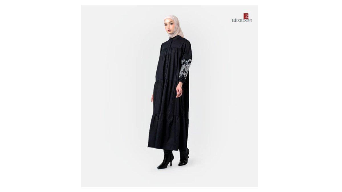 Ilustrasi rekomendasi Elizabeth Raya Edition - Gamis Serene Bordir