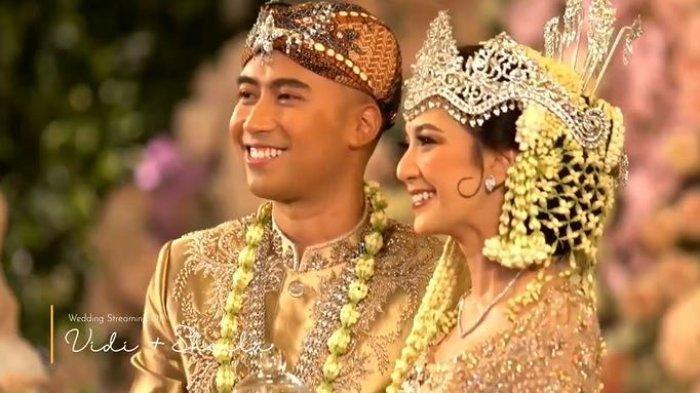 Vidi Aldiano dan Sheila Dara Aisha resmi menikah