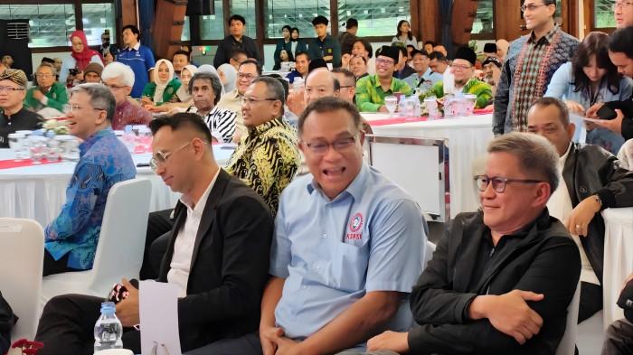 GAGASAN POLITIK - Rocky Gerung dalam acara peluncuran buku 