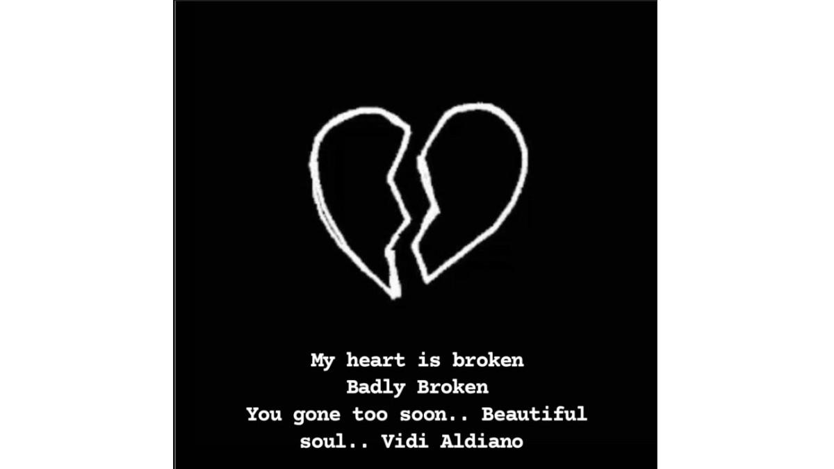 VIDI ALDIANO MENINGGAL - Postingan Deddy Corbuzier mengenai Vidi Aldiano
