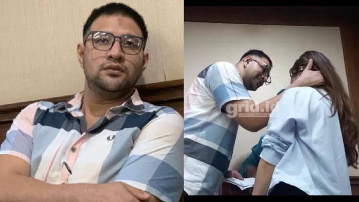 DAMPINGI SIDANG - Interaksi Ammar Zoni dan dokter Kamelia di ruang sidang Pengadilan Negeri Jakarta Pusat, Kamis (22/1/2026).