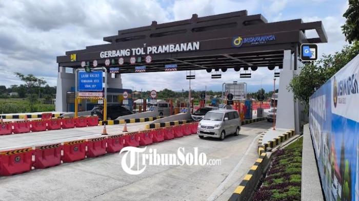 GERBANG TOL PRAMBANAN - Musim mudik Natal 2025 dan Tahun Baru 2026 (Nataru), Tol Solo-Jogja beroperasi penuh hingga GT. Prambanan di Kecamatan Jogonalan, Kabupaten Klaten.