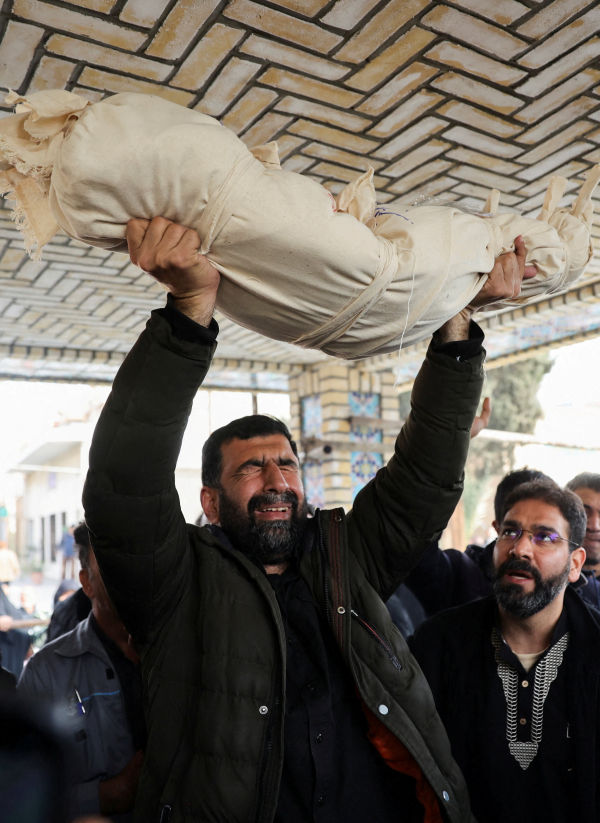 The funeral of 2-year-old Zainab Sahebi, who was killed in the American-Israeli attack in Tehran, took place on Saturday.