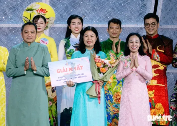 Duyên dáng áo dài - Ảnh 3.