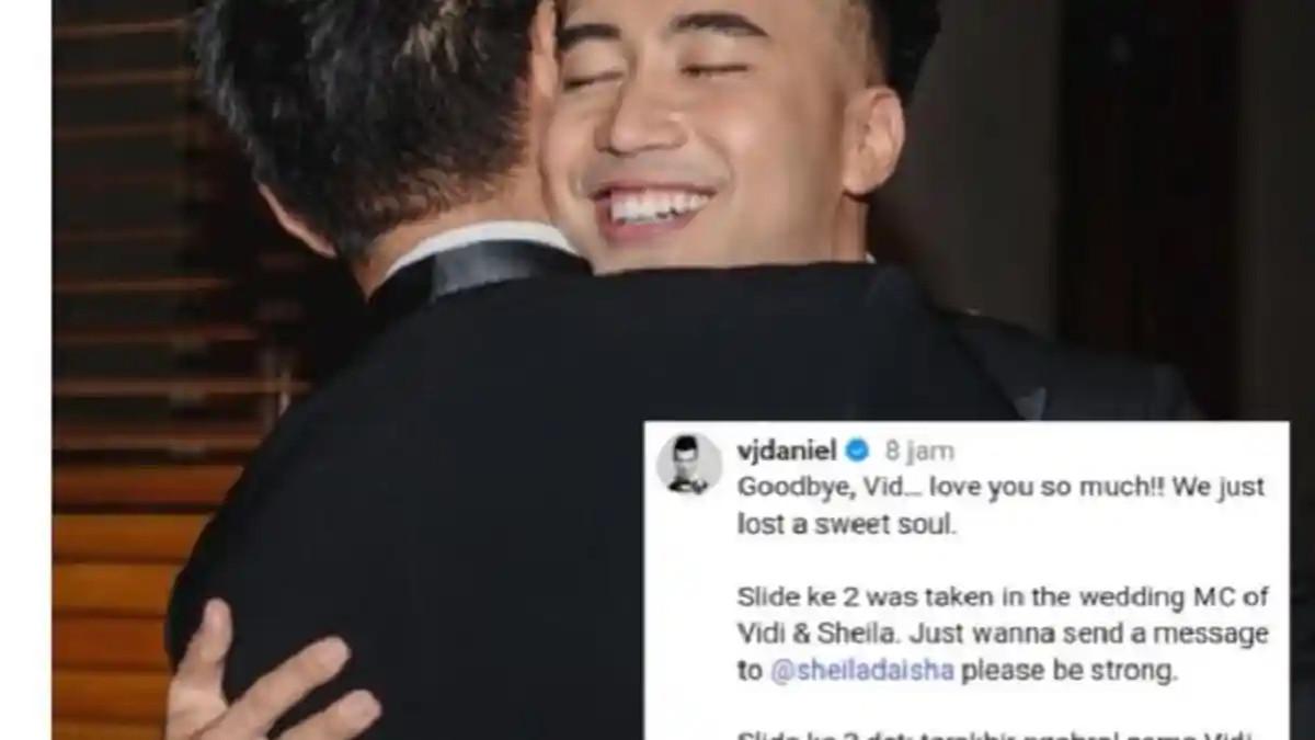 DANIEL MANANTA - Kabar duka atas wafatnya penyanyi dan penulis lagu Vidi Aldiano terus menyisakan cerita haru dari orang-orang terdekatnya.