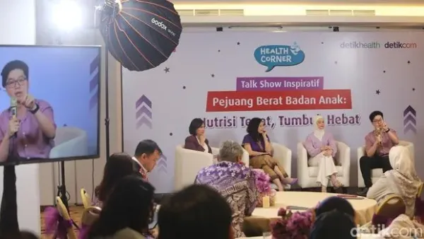 Health Corner Sarihudasa 'Pejuang Berat Badan Anak'