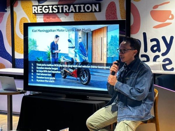 Head of Group Product EV 2-Wheels Polytron, Ilman Fachrian Fadly beri 6 tips yang bisa dilakukan saat meninggalkan motor listrik di kala mudik