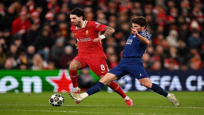 Liverpool secara tragis disingkirkan PSG di 16 besar Liga Champions lewat drama adu penalti yang berlangsung di Stadion Anfield, Rabu (12/3/2025).