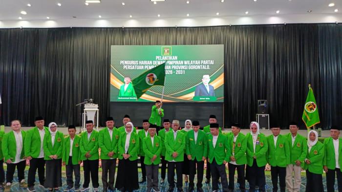 Ketua Umum Partai Persatuan Pembangunan, Muhammad Mardiono ffff