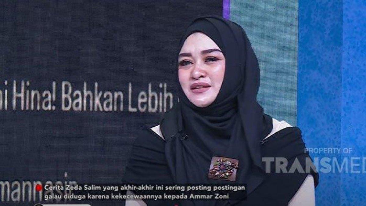Zeda Salim pilih mundur dari hidup Ammar Zoni.