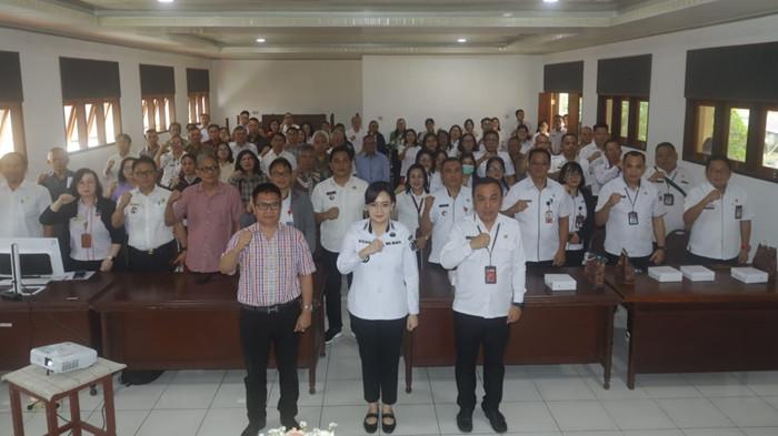 MUSRENBANG - Pemkot Tomohon gelar Pra-Musrenbang RKPD di Gedung Inspektorat Kota Tomohon, Rabu (11/3/2026). Pertemuan ini membahas penanganan stunting terintegrasi.