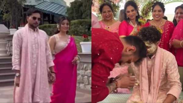 Kuldeep Yadav Wedding: Kuldeep Yadav danced vigorously with his future wife, Yuzvendra Chahal touched his feet.
