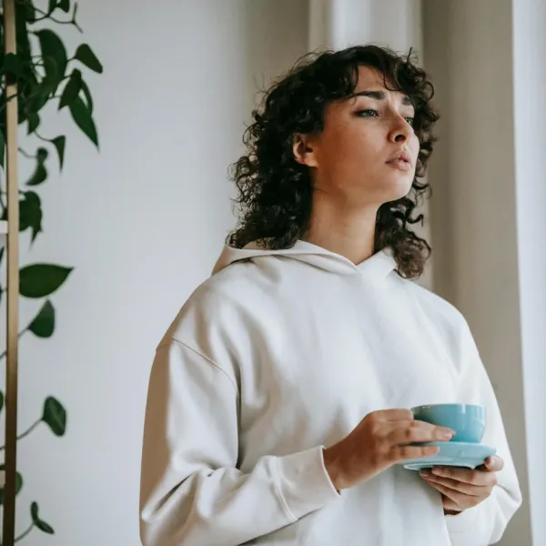 woman with existential intelligence