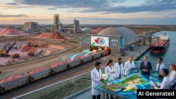 Permanent solution to fertilizer crisis! India will take 44% output from Canada's potash project, farmers will get strength