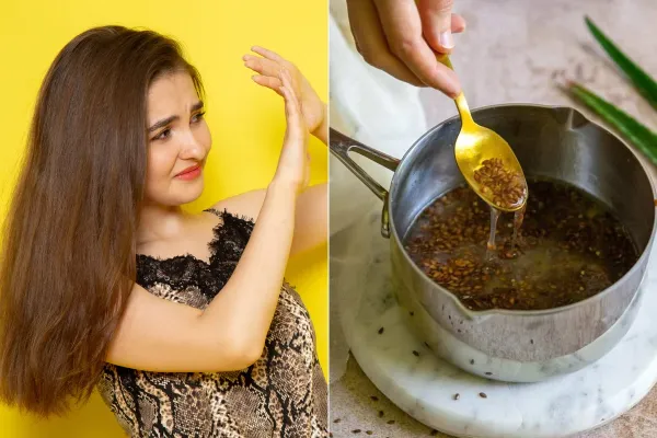 Beauty Tips: Get Silky Hair Naturally With Flaxseed Gel