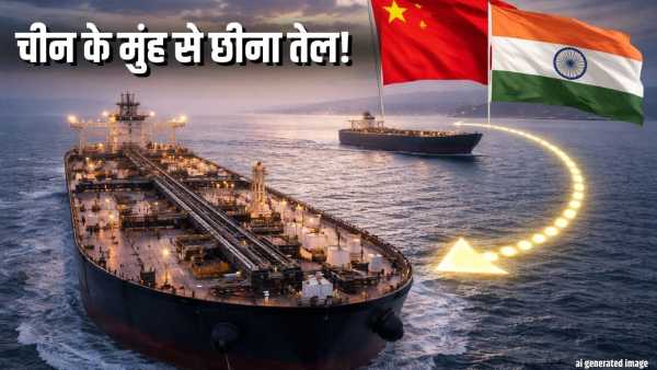 Big game in the sea… Oil ships going to China suddenly diverted towards India, what happened overnight?