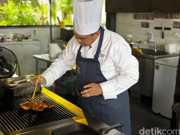 Ayam bakar buatan chef Eko Wahyono Nugroho