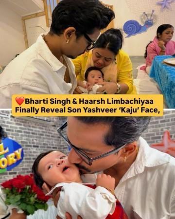 Comedian Bharti Singh and Harsh Limbachiyaa welcomed their second son on December 19, 2025, and later revealed his name as Yashveer. Today, Bharti revealed her newborn son Kaju's face in a vlog, where she said he resembles his elder brother Gola aka Laksh