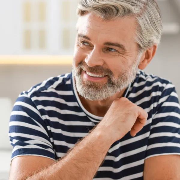 man who doesn't fear aging has a positive outlook