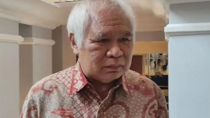 UANG PENSIUN DPR - Mantan Kepala Badan Intelijen Strategis (BAIS) TNI Laksamana Muda (Purn) Soleman B Ponto saat ditemui di Kawasan Bulungan, Jakarta Selatan, Selasa (27/9/2022). Soleman Ponto baru-baru ini menyoroti ketimpangan uang pensiun anggota DPR dengan ASN, TNI-Polri dan guru.