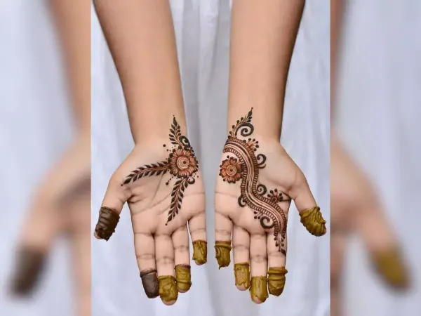 eid mehndi designs for baby girl