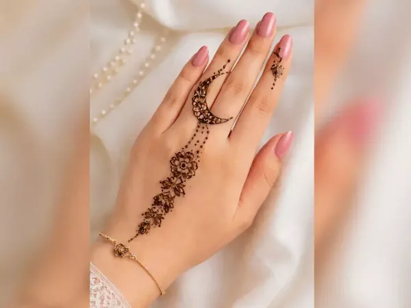 simple mehndi designs for eid back hand