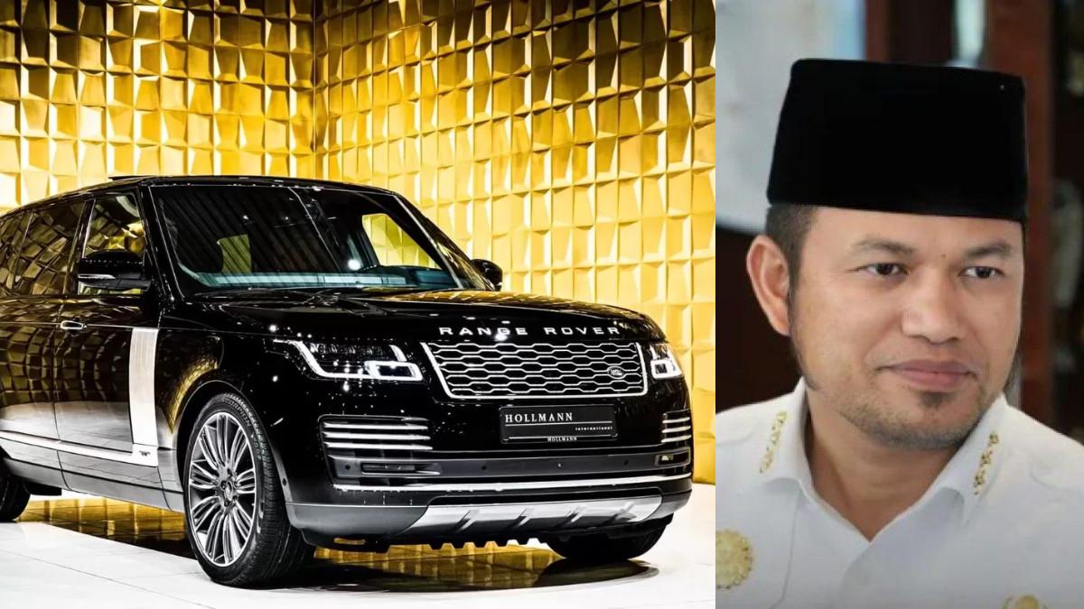 POLEMIK PEJABAT - Ilustrasi mobil dinas mewah Range Rover PHEV milik Gubernur Kalimantan Timur, Rudy Mas'ud.