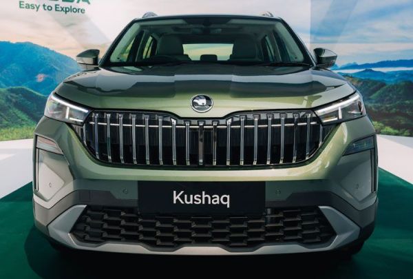 skoda kushaq facelift front