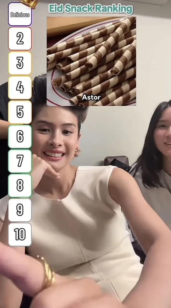 Maudy Ayunda Ranking Kue Lebaran Populer, Ternyata Ini Favoritnya!