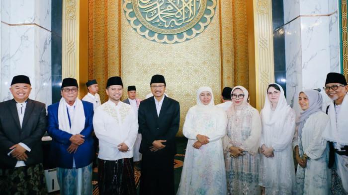 gub jatim mensos salat ied MAS