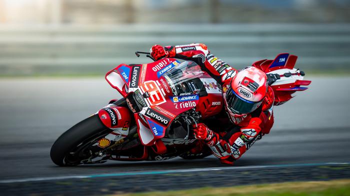 MARC MARQUEZ - Pembalap Ducati Lenovo asal Spanyol, Marc Marquez, ketika beraksi dalam agenda tes MotoGP 2026 Sepang di Sirkuit Sepang, Malaysia, pada 5 Februari 2026. (Foto: Ducati Lenovo)