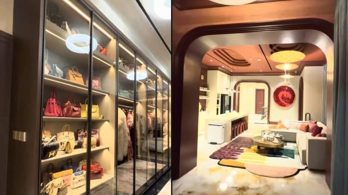 RUMAH TASYA - Rumah mewah Tasya Farasya yang jadi sorotan, netizen pertanyakan nasib Ahmad Assegaf