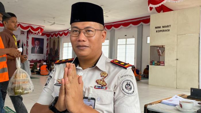 REMISI KHUSUS - Kepala Lapas Kelas IIB Nunukan, Puang Dirham, memberikan penjelasan terkait pemberian Remisi Khusus Idul Fitri 1447 H kepada warga binaan, Sabtu (21/3/2026). Sebanyak 857 narapidana menerima remisi sebagai bentuk penghargaan atas perilaku baik selama menjalani masa pidana.