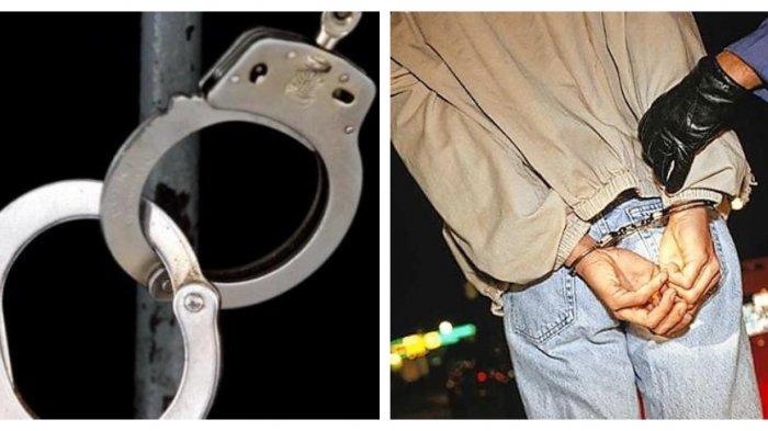 Pelaku ditangkap polisi