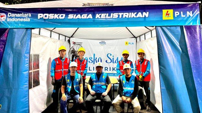 LEBARAN PLN - Posko Siaga Kelistrikan PLN UID Banten menjadi bagian dari kesiapsiagaan pada malam takbir guna memastikan layanan listrik tetap responsif selama momen Idulfitri 1447 H.