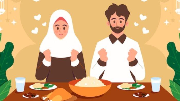 Ilustrasi berpuasa di bulan Syawal