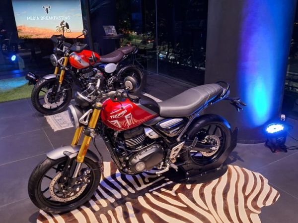 Triumph Speed 400 punya seat height atau tinggi jok yang sudah disesuaikan dengan tinggi orang asia 