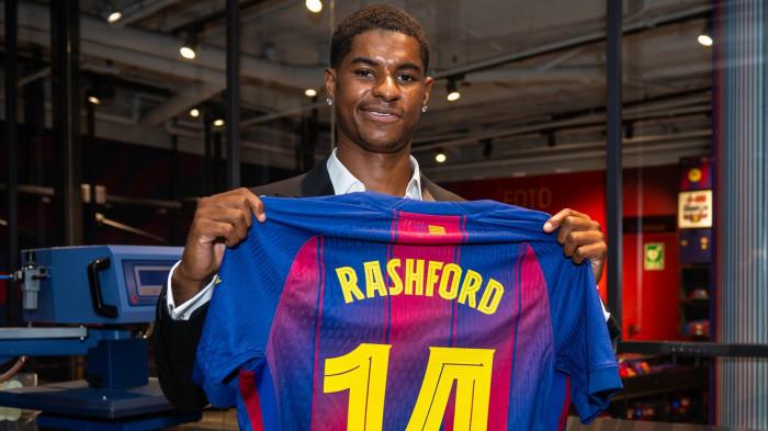 RASHFORD - Marcus Rashford resmi bergabung Barcelona pada bursa transfer musim panas 2025. Ia didatangkan dari Manchester United dengan status pinjaman dan terdapat opsi permanen di akhir musim.