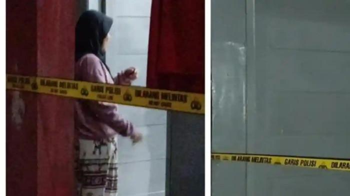 PEMBUNUHAN- TKP Cucu Mpok Nori bernama Dewhinta Anggary ditemukan tewas di rumah kontrakannya di kawasan Cipayung, Jakarta Timur, pada Sabtu pagi (21/3/2026).   