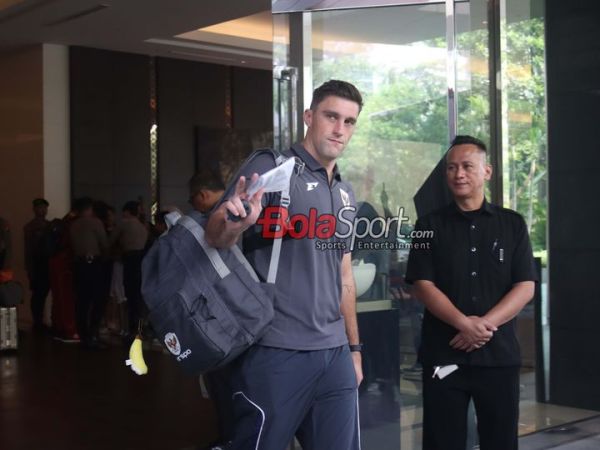 Asisten Pelatih Kiper Timnas Indonesia, Damian Van Rensburg, saat ditemui di Hotel Fairmont, Senayan, Jakarta, Sabtu (7/6/2025).