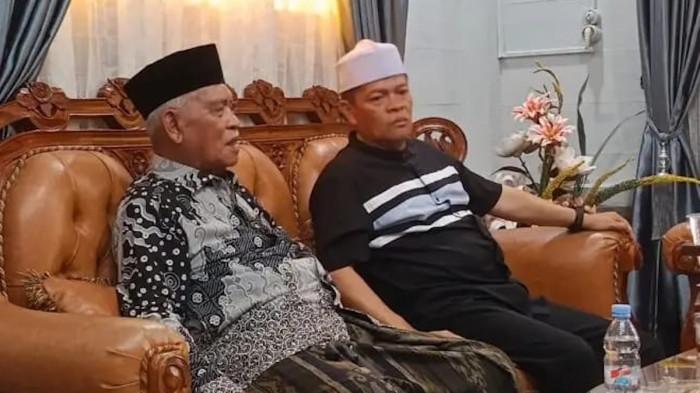 SILATURAHMI - Kapolres Aceh Utara AKBP Trie Aprianto silaturahmi ke sejumlah tokoh ulama kharismatik di wilayah hukum Polres Aceh Utara, Minggu (22/3/2026).