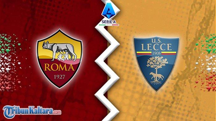 AS Roma vs Lecce di Liga Italia. (TribunKaltara.com/Cornel Dimas Satrio K)