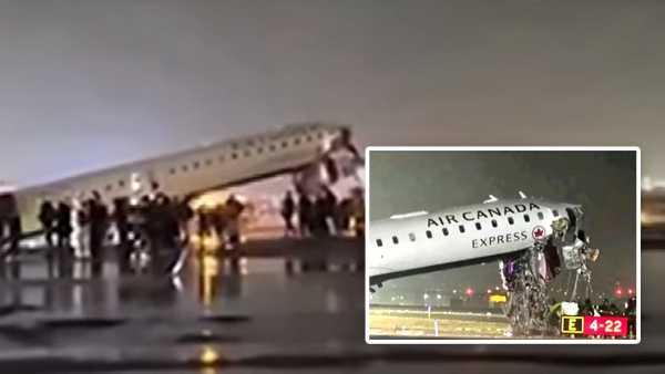 Flight collides with fire truck at New York airport, Jews were on board, is it a terrorist attack?